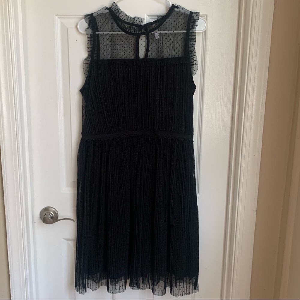 Polka Dot Shear Babydoll dress